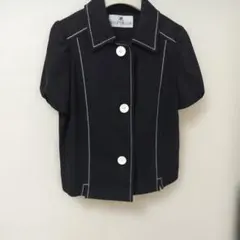 courrèges 黒 半袖ジャケット サイズ40