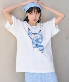 フリークスストア　flower painting Tシャツ/プリントTシャツのサムネイル