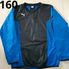 Puma ピステ・ウィンドブレーカー 黒/青