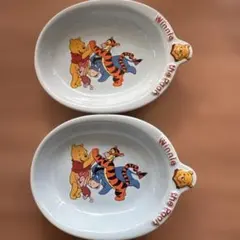 くまのプーさん、お子さま用皿2枚セット