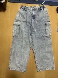 wego デニムカーゴパンツ