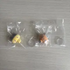カプセルフロッキーズ　たまごっち　ガチャ　2点