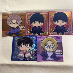 名探偵コナン ちぢませ隊 APTX4869グミ シールセット