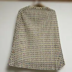 花模様 ロングプリーツスカートのサムネイル