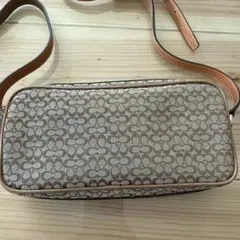 COACH ミニショルダー バッグ シグネチャー 斜め掛け コンパクト