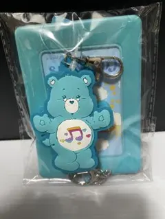 ケアベア ラバーマスコット付きリールパスケース