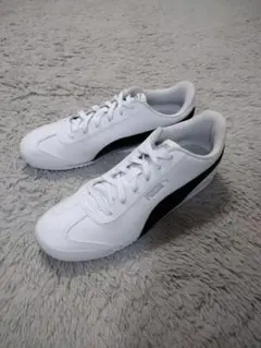 プーマ　スニーカー　美品　25.0cm　Soft FOAM　ロゴ入り　軽量