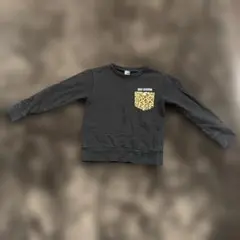 Rad Custom ヒョウ柄ポケットトレーナー　120cm