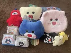 mojojojo セット　フェイスポーチ　がま口ポーチ　エコバック　キーホルダー