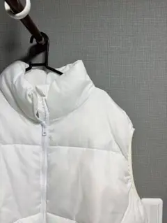 【Salong hameu】ビッグシルエット フェイクダウンベスト