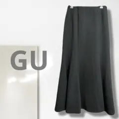 k【ジーユー】カットソーマーメイドロングスカート/美品 きれいめ 細見え 人気