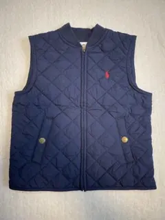 【美品】Ralph Lauren ネイビー ダウンベスト 24M