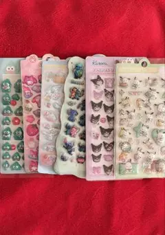 ⭐️6枚セット⭐️立体シール