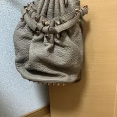 AlexanderWANG ディエゴダンゴスタッズショルダーバッグ ベージュ系