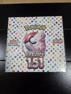 ポケモンカード151 シュリンク付