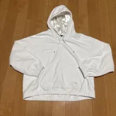 Jordan フライト　フリース　オーバーサイズ フリースパーカー ホワイト