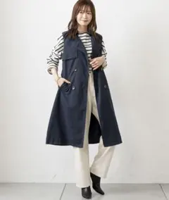 prose verse トレンチライクジレ ネイビーのサムネイル