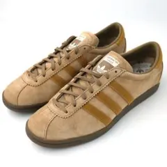 【極美品】adidas TOBACCO GRUEN レザー 本革 厚底 26 adidasのタバコ（TOBACCO GRUEN）のサイズ感・デザインを徹底