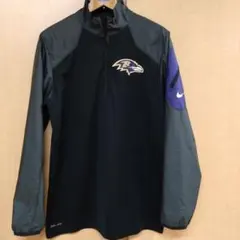 ボルティモア・レイブンズ　ハーフジップ　ジャケット Sサイズ NFL ナイキ