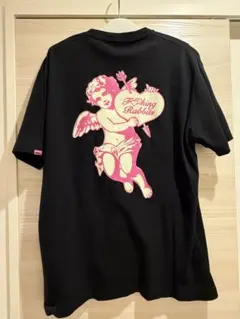 【美品】FR2 梅 キューピート ブラックTシャツ