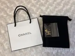 CHANEL 2023年ホリデーチャーム CCロゴ 巾着 ショップ袋