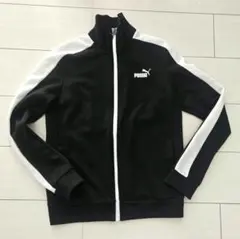 PUMA レディース(Ｓ) ジップアップジャケット ブラック/ホワイト