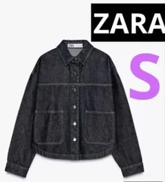 未使用　ZARA ポケット デニム ジャケット 品番 0108/021