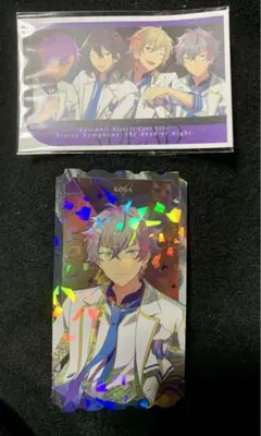 あんスタ　スタフォニ　ホロカード　チケット　UNDEAD 晃牙　ステッカー