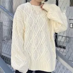 PAGEBOY リーフケーブルクループルオーバー