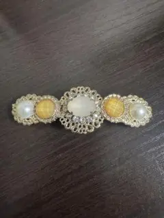 CLIP PARISゴールドバレッタ