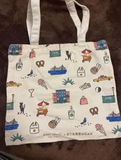 kate spade + STARBUCKS トートバッグ