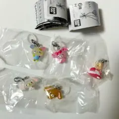サンリオキャラクターズ ゆるっとめじるしアクセサリー セミコンプ　5個