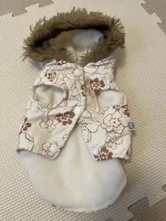 犬服　フード付きコート　サイズS