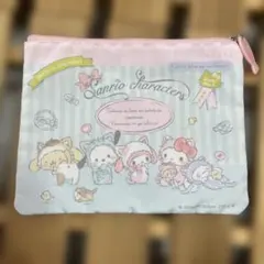 サンリオキャラクターズ フラットポーチ