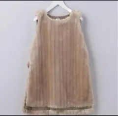 roku フェイクファーベスト