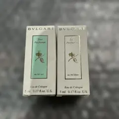 BVLGARI Eau de Cologne 5ml 2本セット