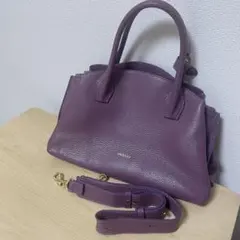 【5/6値下げ】IACUCCI イタリア製パープルレザー