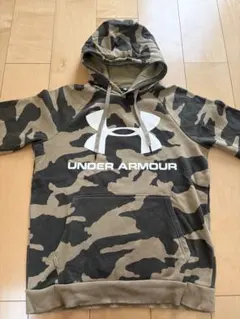 UNDER ARMOUR 迷彩柄 裏起毛パーカー XL