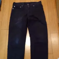 GUジーンズメンズ黒色