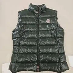 MONCLER ダークグリーン ダウンベスト