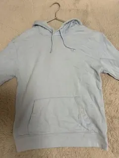 ホリスター　パーカー　水色　長袖　ポケット付き