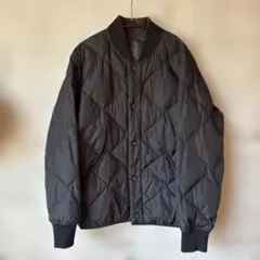 ブラック キルティングジャケット