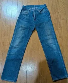 リーバイス 502 W28 赤タブ デニム ジーンズ 色落ち 古着 스트레이트