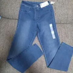 GU ノンストレッチデニムレギンスパンツ 150