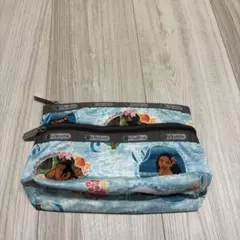 LeSportsac ポーチ 水色　ハワイ