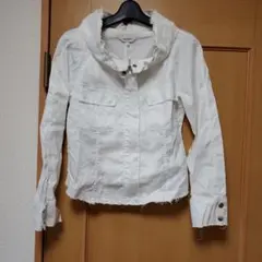 ensuite エンスイート コットン ノーカラージャケット