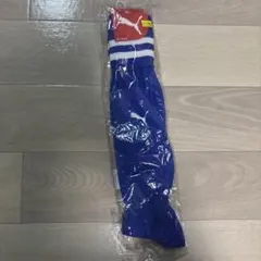 PUMA 青 サッカーソックス 25〜27cm
