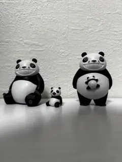 パンダコパンダフィギュア 3体セット