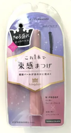 キングダム 束感カールマスカラ トゥインクルブラック　マスカラのサムネイル