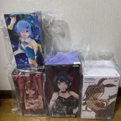 バニーガール フィギュア 4体セット